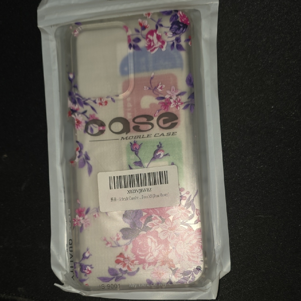 Pretty Floral Phone Case - Purple and Pink